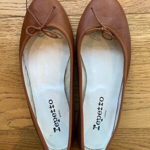 100% AUTHENTIC REPETTO CENDRILLON IN CUBA CAMEL. SIZE 37.5.